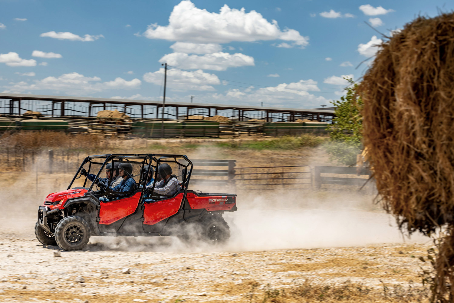 Honda Introduces New SixPassenger Pioneer 10006 Deluxe Crew Dirt